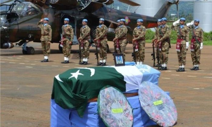Six martyred Pakistani peacekeepers are among over 100 to be honoured at UN Thursday