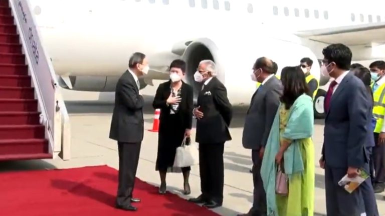 Senior Chinese diplomat Yang Jiechi arrives on two-day visit