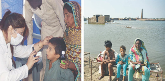 Health care camps continue providing medical services in flood hit areas