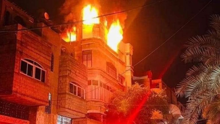 Prime minister condoles over deaths by Gaza building fire