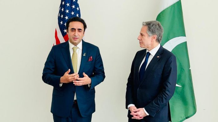 Bilawal, Blinken discuss reconstruction of flood-hit areas, upcoming climate conference