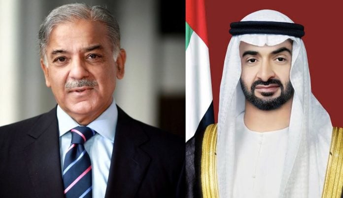 PM, UAE President reaffirm to further diversify Pak-UAE special bilateral ties
