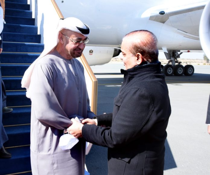 PM, UAE president discuss ways to further strengthen bilateral ties