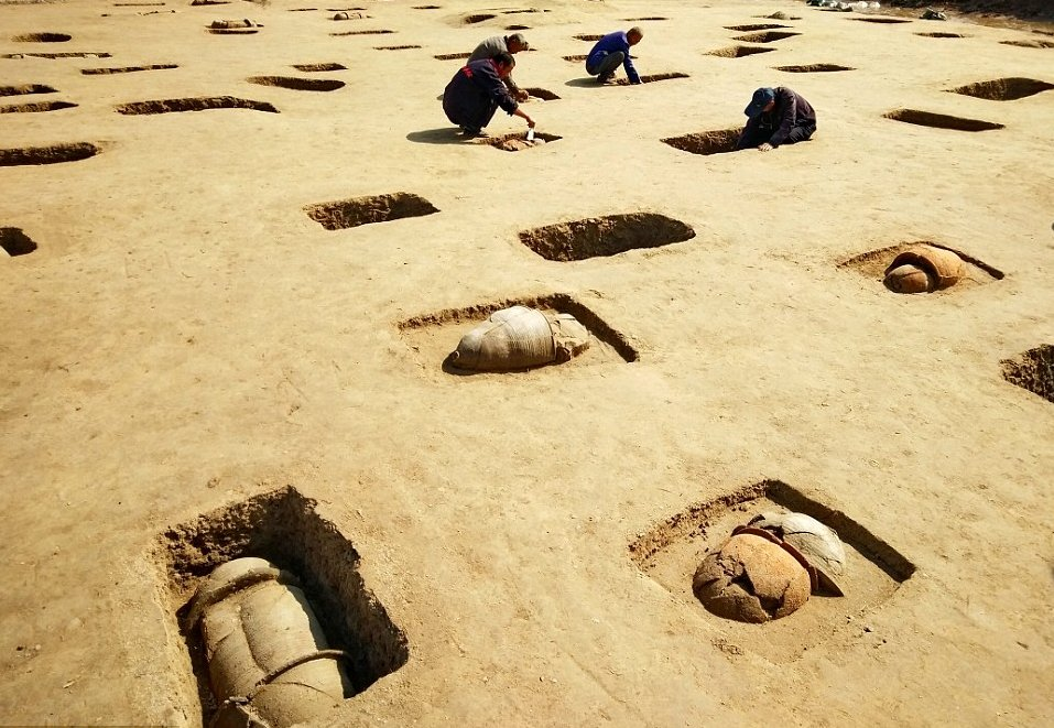 Ancient tomb found in north China’s Hebei