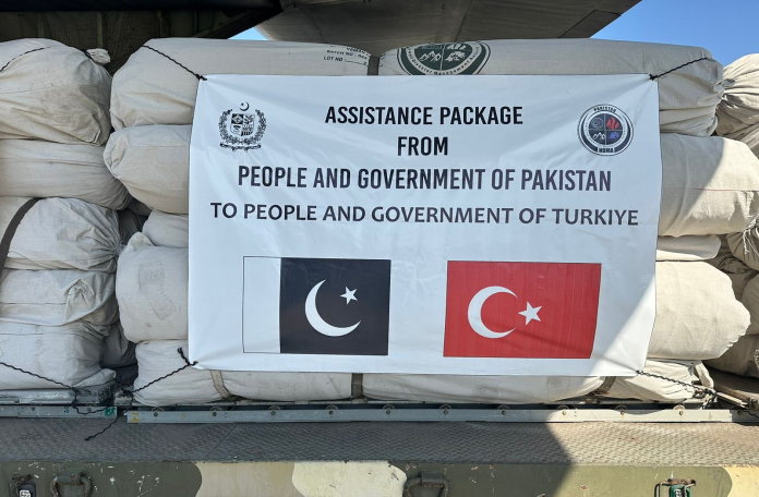 NDMA dispatches another PAF C-130 Aircraft carrying relief items to Türkiye
