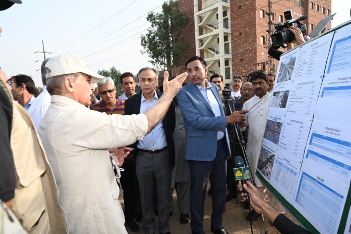 PM visits different development projects; directs speedy completion