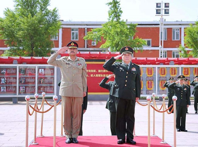 COAS, Chinese Army Commander discuss matters of mutual security interests, military cooperation