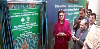 National Film Production Institute to help promote filmmaking in Pakistan: Marriyum