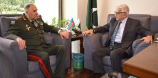 Khawaja Asif reiterates Pakistan’s desire to strengthen partnership with Azerbaijan