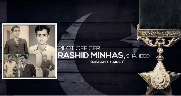 PAF pays tribute to pilot officer Rashid Minhas Shaheed on Youm-e-Takreem Shuhada-e-Pakistan