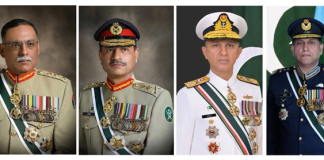 CJCSC, Services Chiefs, Civil Society reps pay rich tributes to martyrs of Pakistan