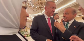 PM, President Erdogan exchange pleasantries