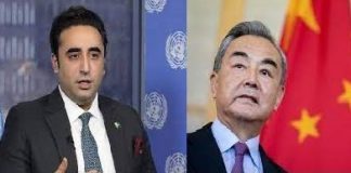 FM Bilawal felicitates Wang Yi on his appointment as Chinese FM