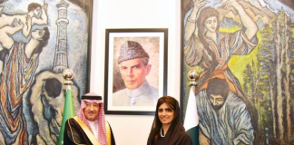 MoS Khar, Saudi minister discuss regional, global issues