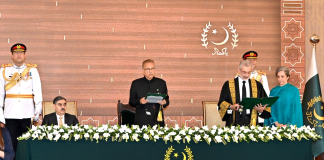 Justice Qazi Faez Isa sworn in as CJP