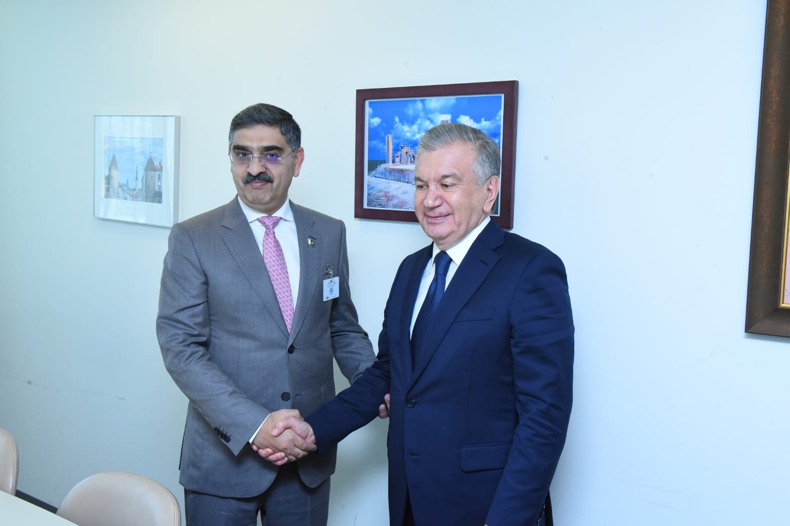 PM Kakar, Uzbek President reaffirm to promote regional, economic integration