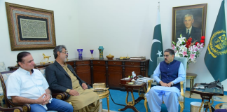 Sarfraz Domki calls on Prime Minister