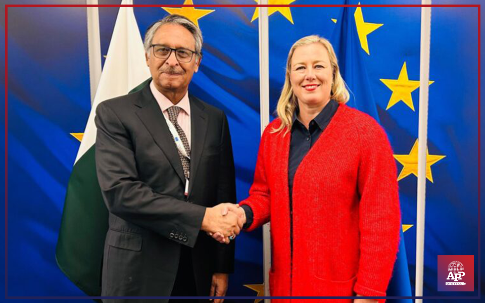 Caretaker FM, EU Commissioner discuss ongoing development cooperation