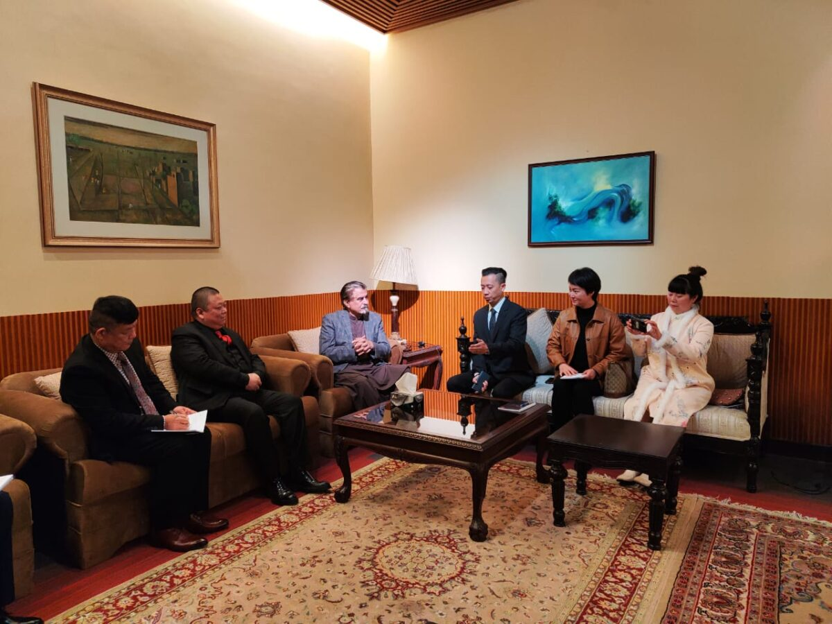 Caretaker Federal Minister for Culture and National Heritage, Jamal Shah, Emphasizes Bilateral Cultural Collaboration with Chinese Film/Tv Delegation