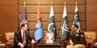 Chinese Vice FM meets CJCSC