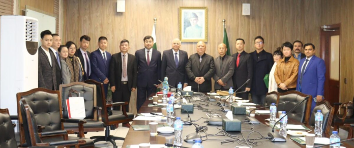 High-profile Chinese business delegation meets Planning Minister High-profile Chinese business delegation meets Planning Minister