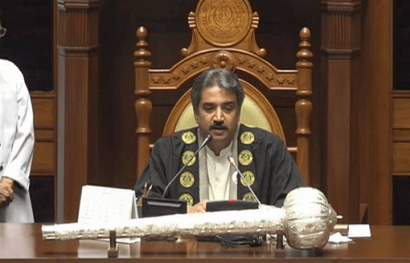 Syed Awais Shah takes oath as Speaker