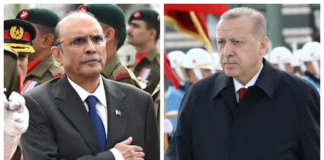 Turkish President congratulates President Asif Ali Zardari