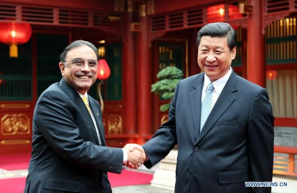 President Zardari thanks President Xi Jinping for felicitations on re-election President Zardari thanks President Xi Jinping for felicitations on re-election