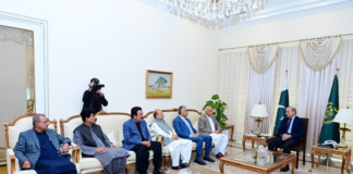 National Party delegation calls on PM Shehbaz Sharif