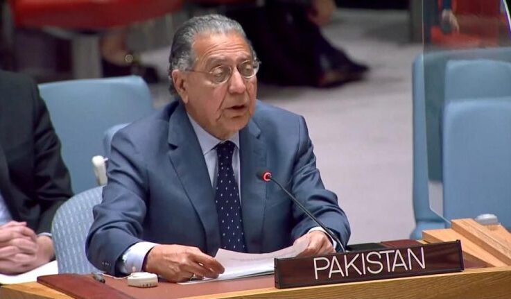 Pakistani envoy discusses with UNGA president plans for In’t Day to Combat Islamophobia