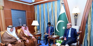 PM, Saudi Royal court advisor discuss ways to boost economic ties