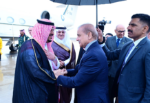 PM departs for homeland as WEF special meeting in Riyadh concludes