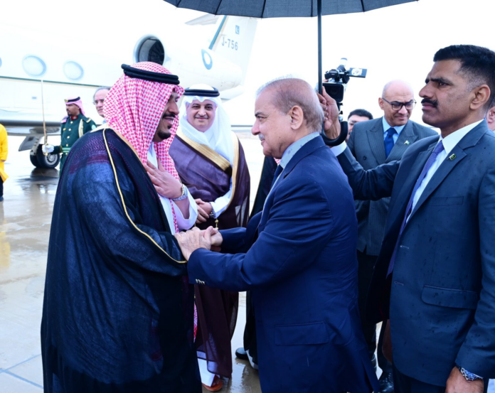 PM departs for homeland as WEF special meeting in Riyadh concludes PM departs for homeland as WEF special meeting in Riyadh concludes