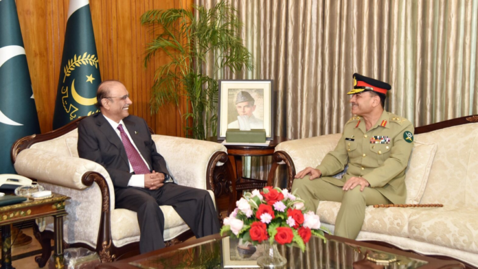 COAS meets President, apprises operational preparedness against conventional threats COAS meets President, apprises operational preparedness against conventional threats