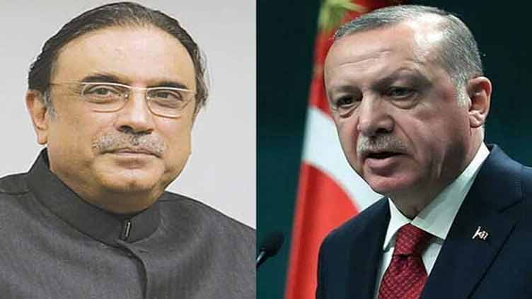 President Zardari, President Erdogan call for further strengthening of bilateral ties between two countries