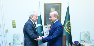 Iranian ambassador calls on Prime Minister Shehbaz Sharif