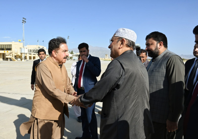 President Zardari concludes 3-day Quetta visit, returns to Islamabad