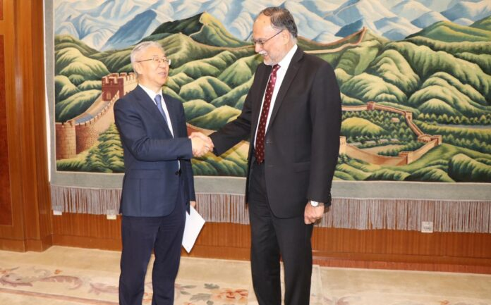 Ahsan Iqbal holds productive meeting with Vice Chairman, NDRC