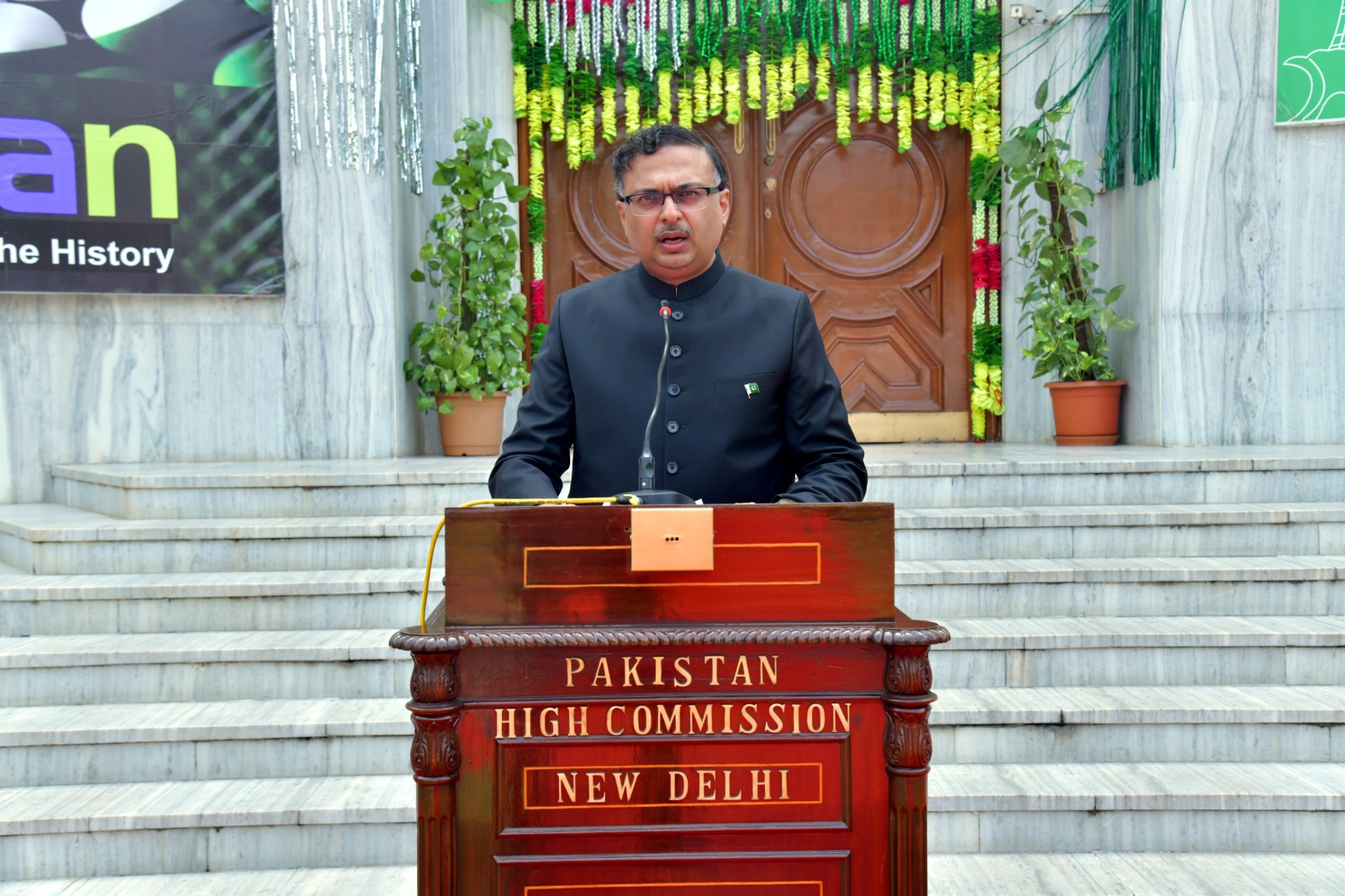 Pak HC in New Delhi celebrates Independence Day with national fervour