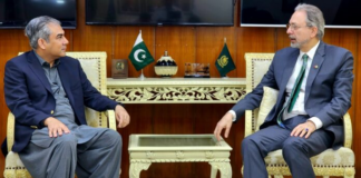 Turkish Ambassador calls on Interior Minister Mohsin Naqvi
