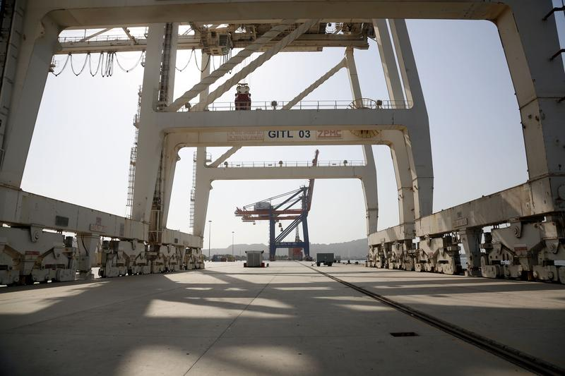 Gwadar port in Pakistan