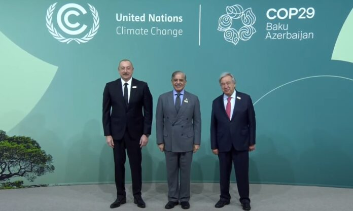 International NewsLatest News PM joins world leaders at inaugural plenary of COP29