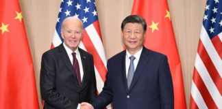 习主席在利马会见拜登