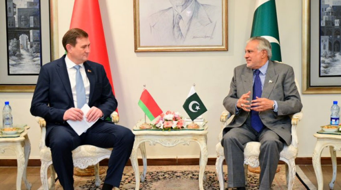 Pakistan, Belarus FMs reaffirm commitment to promote mutually beneficial cooperation