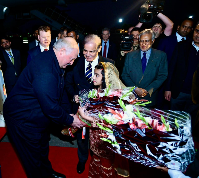 Belarus President arrives in Islamabad on three-day official visit