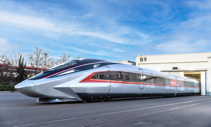 China’s fastest CR450 high-speed train prototype unveiled in Beijing