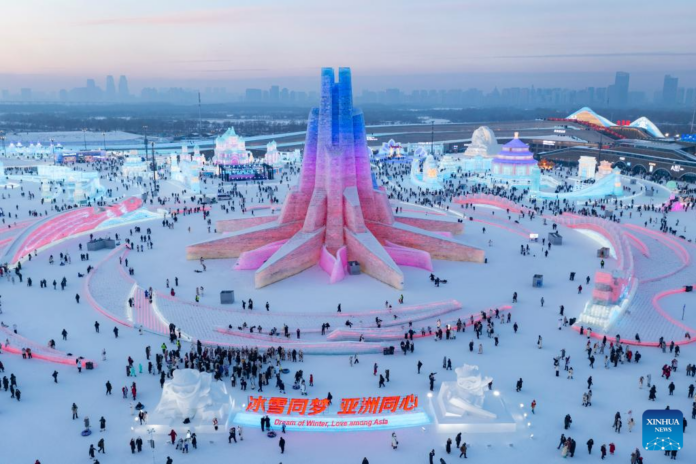 China Harbin International Ice & Snow Festival kicks off