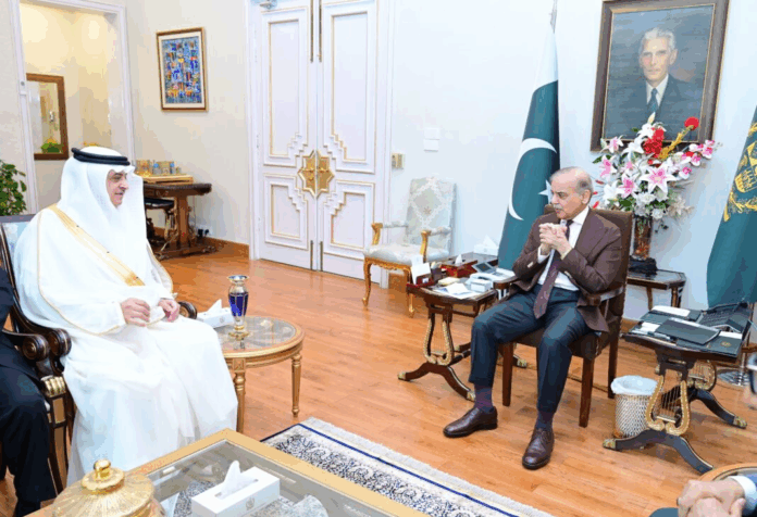 image PM urges Saudi Arabia, other brotherly countries to help ease tensions in region