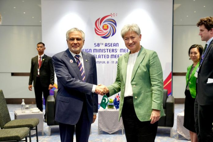 Dar meets Australian counterpart; vows to promote trade, education ties