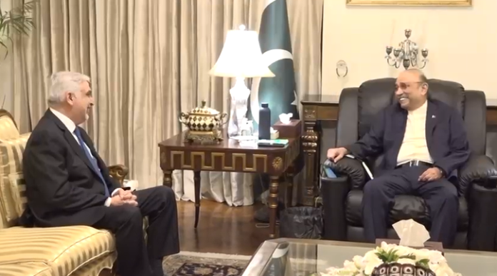 image President calls for promoting trade, investment ties with Czech Republic, Ukraine